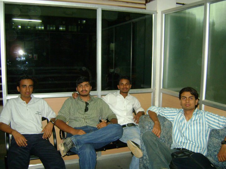 In Computer Science Department Waiting Area